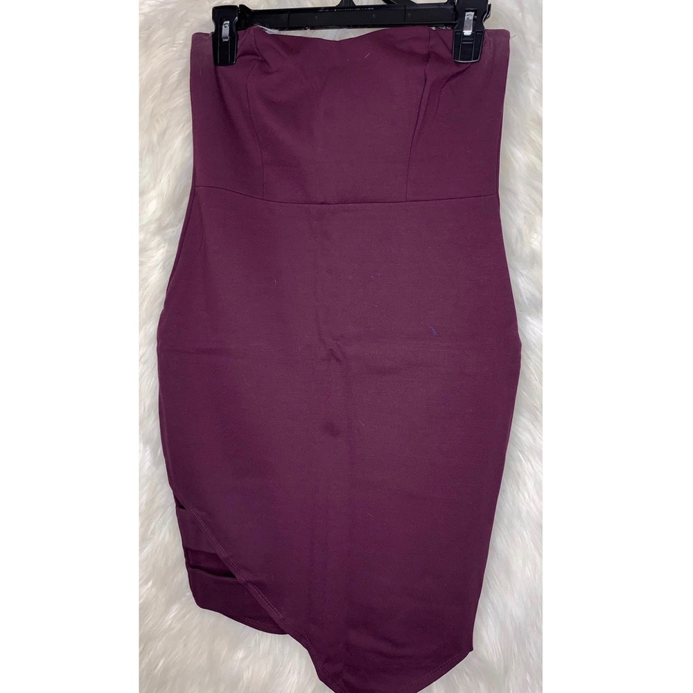 Plum Mini Dress